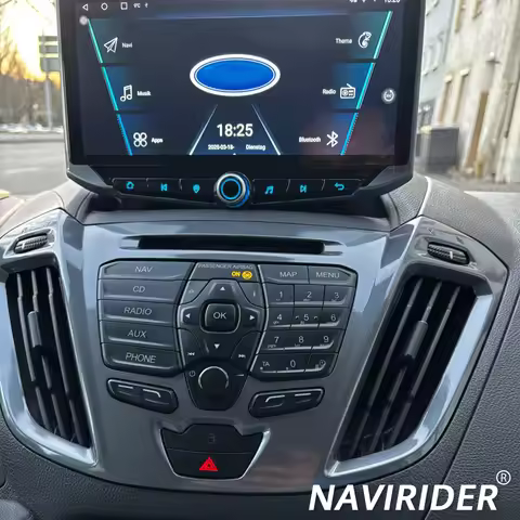 10.88inch Android Auto For Ford Transit Tourneo Custom Ecosport Connect CarPlay Car GPS Multimedia T