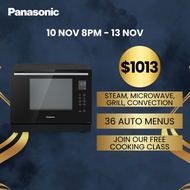 Panasonic NN-CS89LBYPQ 31L Convection Steam Grill Microwave Oven