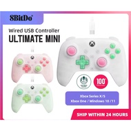 8BitDo Ultimate Mini Hall Effect Triggers Joystick Wired Controller Xbox X|S, Windows RGB Fire Ring