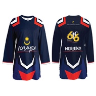 Axellent Exclusive Merdeka Jersey Collection 2023 Merdeka Clothes, Edition 10 Baju Muslimah丨Baju Jersey Muslimah