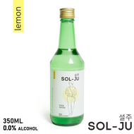 SOL-JU LEMON NON ALKOHOL / Soju halal / soda korea