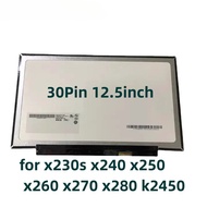LCD screen for Lenovo x230s X250 X240 X260 x270 x280 k2450 b125xtn01 HB125WX1-200 m125nwn1