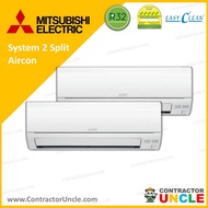 MITSUBISHI ELECTRIC STARMEX SYSTEM 2 AIRCON - 5 TICKS