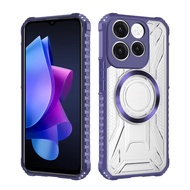 Phone Case for Motorola G86 Power Luxury Armor PC+TPU Shockproof Hard Protective Back Cover for Moto