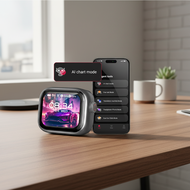 HTC NE40 Waterproof Headset with 134 Language Translation LED Touchscreen and Active Noise Cancellat