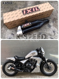 ท่อคู่ ท่อสูตร IXIL L3X Slip On Honda Rebel 300/500 แบรนด์ Diabolus [ส่งจาก K-SPEED] (RB0054)
