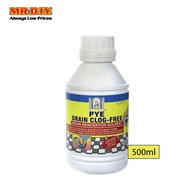 PYE Drain Clog-Free Renovator Solvent (Plumbing) Asid /Acid Clear Sinki Tersumbat - 500ML