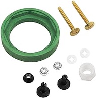 3'' Toilet Tank to Bowl Coupling Kit, Fits for American Standard Champion 4 Toilet Parts AS738756-0070A, Includes Gasket, Bolts and Other Essential Parts for Most 3 Inch Flush Valve Opening Tanks