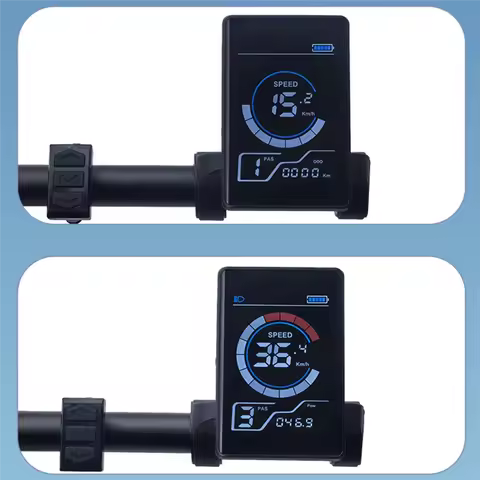 A89E-X1 24V 36V 48V 60V Electric Bike LCD Display Meter Color Screen With USB For Mountain Electric 