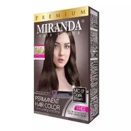 Miranda Premium Hair Color Original 100% BPOM MC - 17 Dark Brown - Cat Pewarna Rambut - Cat Rambut -
