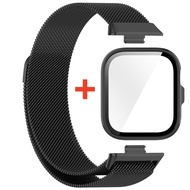 【เคส+สาย】 สําหรับ Huawei Watch Fit4/4Pro นาฬิกา สาย สำรอง สายแบบ สแตนเลส Huawei Watch Fit4 เคสกระจก 