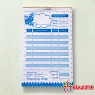 NOTA OLSHOP 2 PLY / NOTA 2 PLY MURAH MOTIF BUNGA