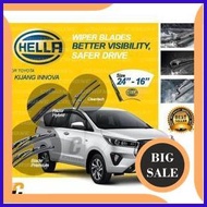 Tools HELLA Wiper Premium Quality TOYOTA KIJANG INNOVA 1 Set 24 - 16 inch 2ZJN23