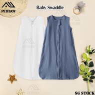 【SG】Wearable Blanket Sleeveless Swaddle Newborn Baby Sleeping Bag Sleep Sack Baby Baby Sleep Sack Ba