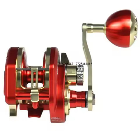 Full Metal Jigging Master Fishing Big Game Overhead Reel Tuna Conventional Reel Boat Slow Pitch Jigg