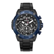 Alghani Watch Jam Tangan Pria Expedition E 6787 MC BUBBA Chronograph Men Black Dial Black Stainless 
