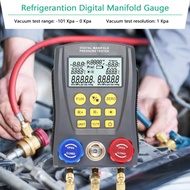 Pressure Gauge Digital Vacuum Pressure Manifold Tester Meter Refrigeration HVAC Temperature Tester Digital Manifold Gaug