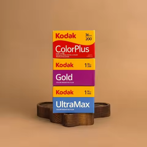 35mm Film KODAK Gold 200/ColorPlus 200/UltraMax 400 Color Print 36 Exp Per Roll Fit -10 Rolls For Ko