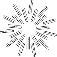 50 Pcs Metal Aglets for Shoelaces - Shoe Lace End Tips Replacement, Paracord End Caps Shoelace Tips 