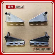 Wire Hole Hinge Glass Door Upper Hinge Glass Door Lower Hinge Beverage Cabinet Door Hinge Door Axis 