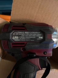 日板牧田（Makita）TD001G 充電式衝擊起子機一套