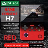 GUSGU H7 Handheld Game Console 4.5" IPS 64 Bit Linux System Built-in Retro Emulator Player 4000mAh L