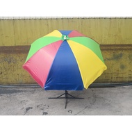 ✸itop 8' (2.5m) Round Night Market Umbrella Canopy Kanopi Payung Bulat Pasar Malam✯outdoor garden chair