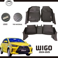 Toyota Wigo 2024 2025 5D Extended Matting Deep Dish Matting