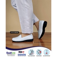 Kasut Kesihatan (Health Shoes) Footlink Kasut Jururawat (Nurse) Putih OL 1110