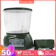 [Local delivery]Automatic Pond Fish Feeder Fish Food Dispenser Digital Aquarium Timer Feeder with LC