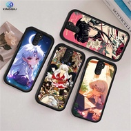 RK47 InuYasha hp Plating Casing for OPPO Narzo 8S A54 8 A53 A54S A52 A33 A53S A16s A11S A16 A72 30 Q