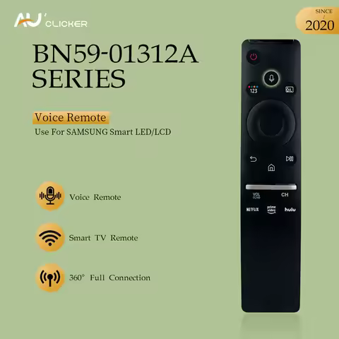 BN59-01312A Voice Replacement Remote Control for Samsung TV QN82Q90R QN75Q90RAFXZA QN75Q90R QN55Q900