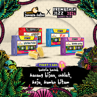JUWARA SATOE X PRAMBANAN JAZZ [ 4 BOX ] BAKPIA BASAH [ KACANG HIJAU COKLAT KEJU KUMBU ] ISI 15 - MAK