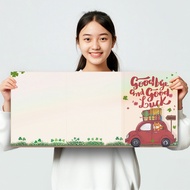 Super Large Trifold Bid Goodbye Farewell Greeting Card for Team Group Class Colleague 66 x 30 cm Cut