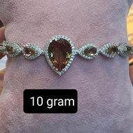 GELANG SILVER 925S ZULTANITE STONE ORIGINAL TURKI SS3|| TOKKOE LICENSE