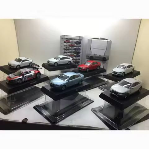 Have Flaws Kyosho 1:64 Scale S6 A4 A5 TT R8 LMS Alloy Simulation Car Model Classics Adult Souvenir G