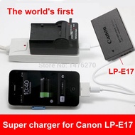 LC-E17 usb super charger ACK-E18 fits LP-E17 LPE17 Battery for Canon EOS 750D/x8i 760D/8000D M3 EOS