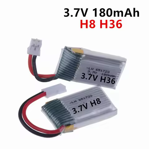 Upgraded 3.7V 180mAh Lipo Battery For JJRC H8 Mini H36 RC Quadcopter Drone Spare Parts Bateria With