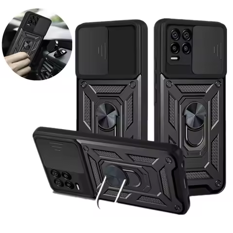 For OPPO Realme 8 Pro Case Armor Shockproof Cover For Realme 5 8i C11 C20 C21 Camera Lens Protect Ma