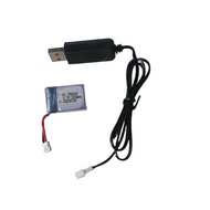 LP99 Lipo Battery Charger Package & 200mAh 3.7V 1S Battery Drone Toy Losi