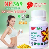 Official Store NF369 Sacha Inchi Oil 520mg x 60 Softgel 0mega 369 Organic Slimming Weight Loss DND369 Zemvelo