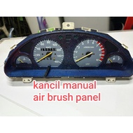 Kancil 660 850 AIR BRUSH PANEL meter manual VDO Malaysia plug n play original halfcut