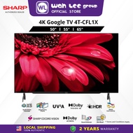 Sharp 50 55 65 Inch 4K UHD 4TC50FL1X 4TC55FL1X 4TC65FL1X LED TV Dolby Atmos Dolby Vision IQ HDR WAH 
