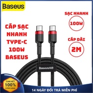 Baseus 100W Type C Fast Charging Cable USB to Type C Braided Type C Fast Charging Cord Type C Chargi