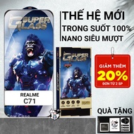 Realme C71 Cowcase PREMIUM full screen tempered glass | Screen protector for Realme