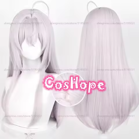 Alya Wig Alisa Mikhailova Kujou Cosplay 60cm Gray Pink Wig Heat Resistant Synthetic Wigs for Hallowe