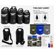Drybag  (Backpack/Sling) 5L 10L 15L 20L 25L Dry Bag Waterproof Diving Bag Travel Waterproof Camping