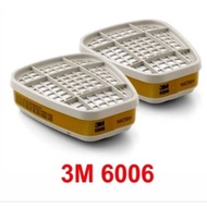3M 6006 Gas/Vapor Cartridge (2pcs/pack) [Made in China]