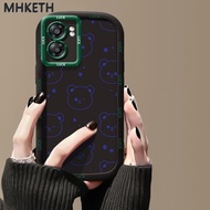 MHKETH Case For OPPO A57 2022 A77 2022 A57s A57e A77s Personalized Mobile Phone Frame With Blue Tedd