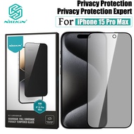 Nillkin 9H Kính cường lực bảo mật đầy đủ iPhone 15 Pro Max 0.33mm Bụi màn hình bảo vệ kính phim